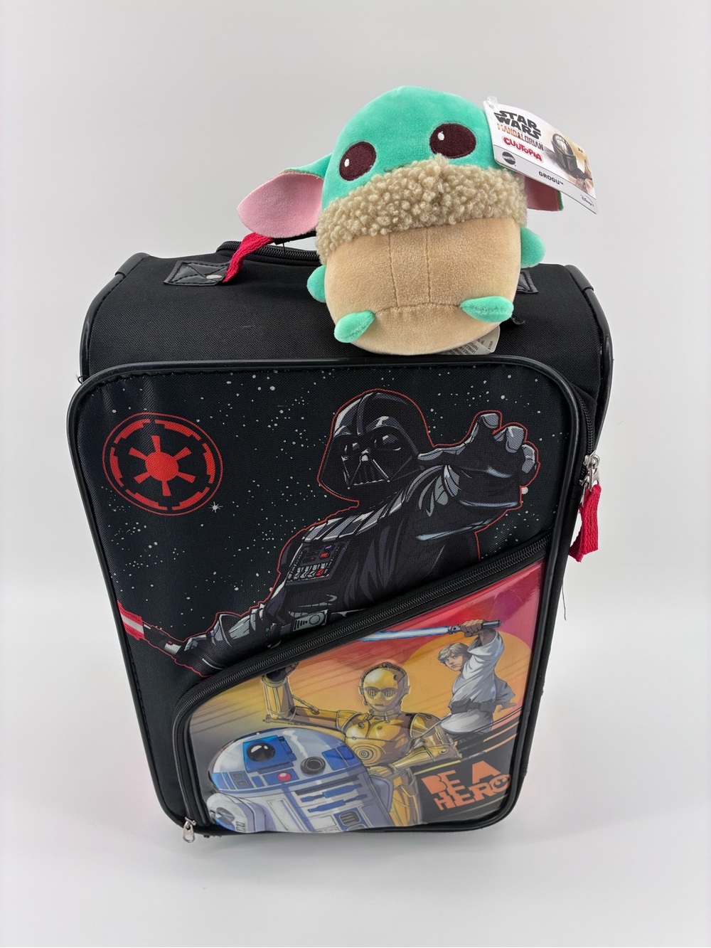 Star Wars Carry On Suitcase and Plush